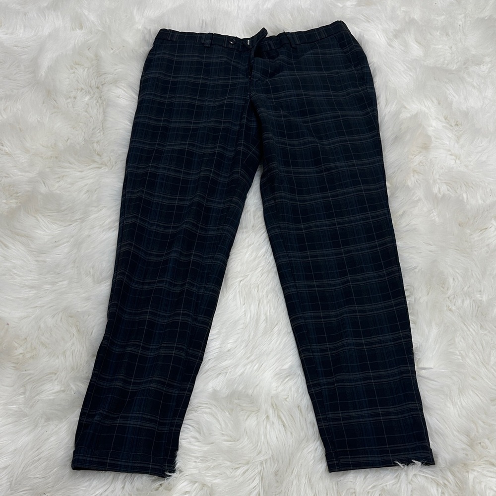Jack & Jones Dark Plaid Chinos